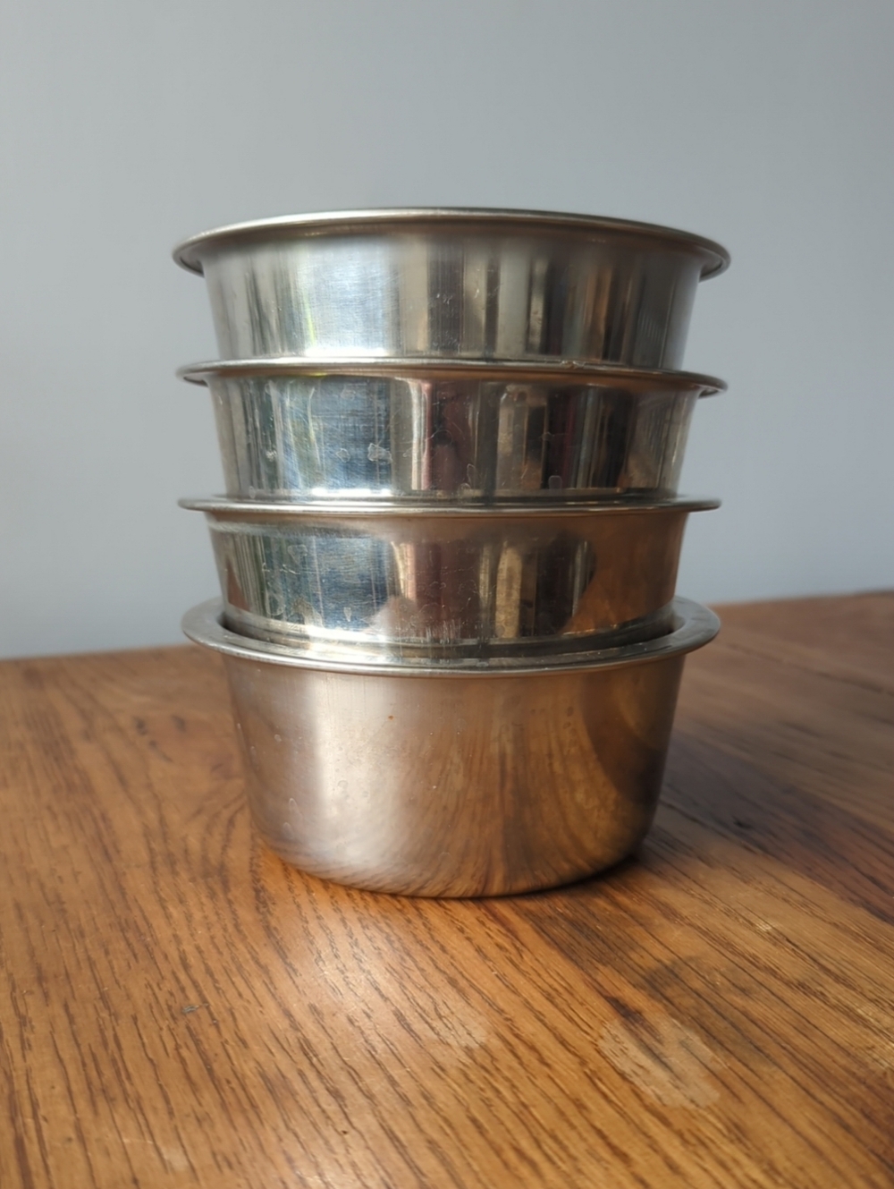 1.5 cup Stainless Steel Pet Bowl Neater Pets Polar Bowl Freezer Bowl Cat Dog x4